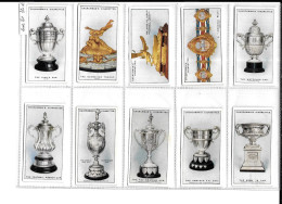 GF668 - SERIE COMPLETE 25 CARTES CIGARETTES CHURCHMAN - SPORTING TROPHIES - Churchman