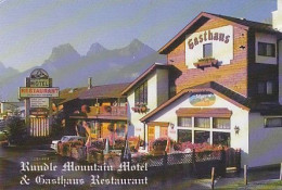 AK 194282 CANADA - Canmore - Rundle Mountain Motel & Gasthaus Restaurant - Altri & Non Classificati