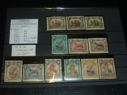 NYASSA COLONIE PORTUGAISE - 1921 N°82a, 84, 85a, 86a, 87a, 88, 89, 90, 91a, 92a, 93a, 94 - NEUF AVEC CHARNIERE (CV) - Nyassaland