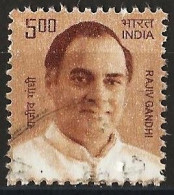 India 2008 - Mi 2319 - YT 2103 ( Rajiv Gandhi ) - Usados