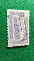 BELÇİKA-   DEMİRYOLU PAKET  POSTASI --1952-87-   50 FR.   DAMGALI - Usati