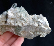 #BRA3.06 Schöne QUARZ Mit Albit Kristalle (Valle Stura, Cuneo, Piemont, Italien) - Minerali