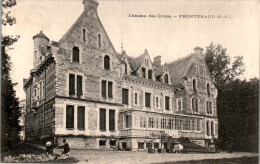 Frontenaud Canton Cuiseaux Château Des Crozes Castle Petit Village Saône-et-Loire 71580 Cpa Voyagée En TB.Etat - Autres & Non Classés