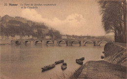 BELGIQUE - Namur - Le Pont De Jambes Reconstruit Et La Citadelle - Carte Postale Ancienne - Namur