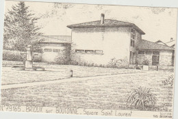 Deux  Sevres :  Illustrateur BRIOUX  Sur  Boutonne  , Square  Saint  Laurent - Brioux Sur Boutonne