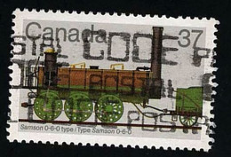 1983 Locomotives  Michel CA 895 Stamp Number CA 1001 Yvert Et Tellier CA 859 Stanley Gibbons CA 1108 Used - Usados