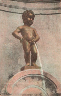 BELGIQUE - Bruxelles - Manneken-Pis - Carte Postale Ancienne - Monuments, édifices