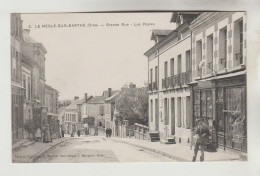 CPA LE MELE SUR SARTHE (Orne) - Grande Rue Les Postes - Le Mêle-sur-Sarthe