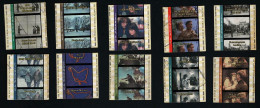 1996 Cinema  Michel CA 1584 - 1593 Stamp Number CA 1615a - 1616e Yvert Et Tellier CA 1476 - 1485 Used - Oblitérés