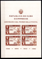 Cuba Hojas Bloque Nº Yvert 1 ; N Yvert 2 O - Blokken & Velletjes