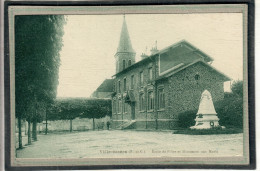 CPA (94) VILLECRESNES - Aspect De L'Ecole De Filles Et Du Monument Aux Morts En 1930 - Villecresnes