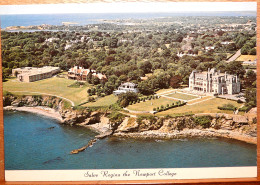 SALVE REGINA THE NEWPORT COLLEGE VUE AERIENNE AERIAL VIEW - Newport