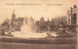 BELGIQUE - Bruxelles - Exposition Universelle De Bruxelles 1910 - Vue Du Jardin De Bruxelles - Carte Postale Ancienne - Exposiciones Universales