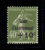 N°275 XX MNH TTB - 1927-31 Caisse D'Amortissement