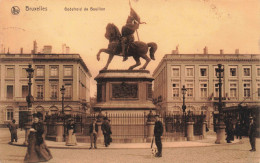 BELGIQUE - Bruxelles - Godefroi De Bouillon - Carte Postale Ancienne - Monumentos, Edificios