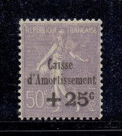 N°276 X TTB - TB CENTRAGE - 1927-31 Caisse D'Amortissement