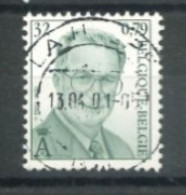 BELGIUM  - 1999, KING ALBERT II  STAMP, SG # 3519, USED. - 1993-2013 Roi Albert II (MVTM)