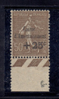 N°267 XX MNH TTB - BORD DE FEUILLE - 1927-31 Cassa Di Ammortamento