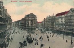 BELGIQUE - Bruxelles - Place De Brouckère - Carte Postale Ancienne - Piazze