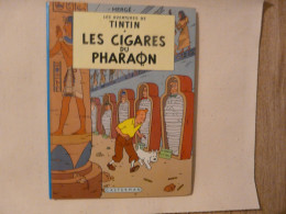 LES AVENTURES DE TINTIN - LES CIGARES DU PHARAON Par HERGE 1966 - Hergé
