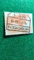 BELÇİKA-   DEMİRYOLU PAKET  POSTASI --1952-87-  80  C   DAMGALI - Used