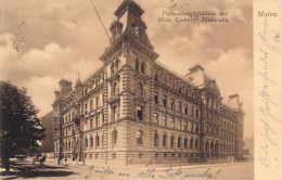 Mainz - Verwaltungsgebäude Der Hess.Ludwigs Eisenbahn Gel.1908 - Mainz