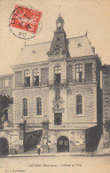 Delcampe - LANGEAC (Haute-Loire): L'Hôtel De Ville - Langeac