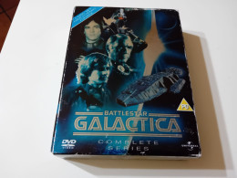 COVER CON 7 DVD BATTLESTAR GALACTICA - Ciencia Ficción Y Fantasía