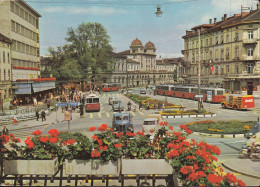 Schweiz - 8400 Winterthur - Bahnhofplatz - Cars - VW Bus - Trolleybus - LKW "Coca Cola" - Nice Stamp 1964 - Winterthur