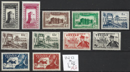 FEZZAN 43 à 53 ** Côte 56 € - Unused Stamps