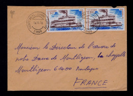 Gc8257 CONGO Bateaux Ships Transports "Alphonse Fondere" Pointe Noire (departure) Mailed Montligeon - Sonstige (See)