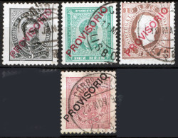 Portogallo 1892 Unif.80/82,84 O/Used VF/F - Oblitérés