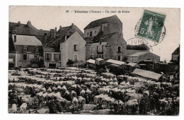 89 VEZELAY - Un Jour De Foire N° 96 - Edition B.F 1914 - Ferias