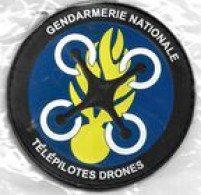 Ecusson GENDARMERIE NATIONALE TELEPILOTES DRONES - Politie & Rijkswacht