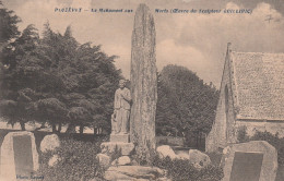 29 PLOZEVET   -Le Monument Aux Morts (oeuvre Du Sculpteur QUILLIVIC).  TB PLAN  Env. 1920.  RARE - Plozevet