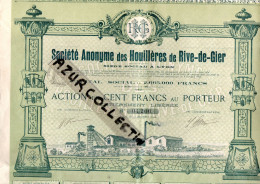 Delcampe - HOUILLIERES DE RIVE DE GIER - Mines