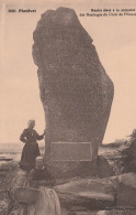 29 PLOVEZET Menhir élevé à La Mémoire Des Naufragés Du Droit De L'Homme  TB PLAN  Env.1920. PAS COURANT. VOIR DESCRIPTIO - Plozevet