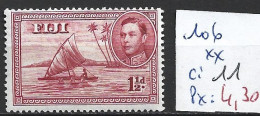 FIDJI 106 ** Côte 11 € - Fidji (...-1970)