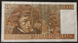 Francia – Billete Banknote De 10 Francs – 1977 - 10 F 1972-1978 ''Berlioz''