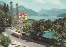 Schweiz- 6353 - Weggis Am Vierwaldstättersee - Cars - VW Käfer - Reisebus - Weggis