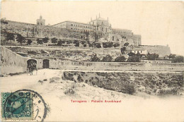 Pays Div-ref EE128-espagne -espana -spain - Tarragona - Palacio Arzobispal  -/ A Circulé  - - Tarragona