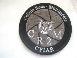 ECUSSON CELLULE RENSEIGNEMENT MULTIMEDIA CR2M OPEX AFGHANISTAN SUR SCRATCH 90MM - Luchtmacht