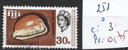 FIDJI 251 Oblitéré Côte 3 € - Fidji (...-1970)