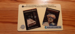 Phonecard United Kingdom Mercury 20MERA - International Thomson Business Publishing - Mercury Communications & Paytelco