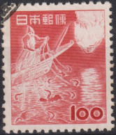 1953 Japan-Nippon ° Mi:JP 592, Sn:JP 584, Yt:JP 539, Cormorant Fishing - Used Stamps