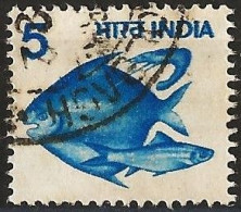 India 1981 - Mi 792 AY - YT 660 ( Hilsa, Pomfret And Prawn ) Perf. 14 X 14½ - Used Stamps