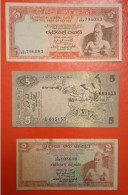 Banknotes Set Ceylon - Sri Lanka