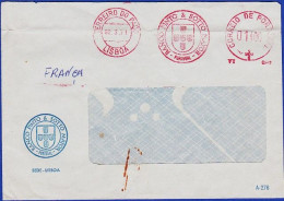 Cover - Mechanical Franchise . BANCO PINTO & SOTTO MAYOR . Terreiro Do Paço. Lisboa. 1971 - Lettres & Documents
