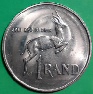 South Africa 1 Rand 1990, Pieter Willem Botha, KM#141, XF+ - Afrique Du Sud