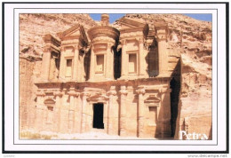 JORDAN - PETRA - CIRCULATED WITH STAMPS TIMBRE - Jordanien